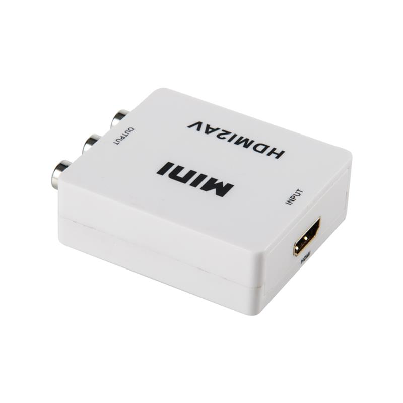 حجم صغير HDMI لتحويل AV / RCA 1080P