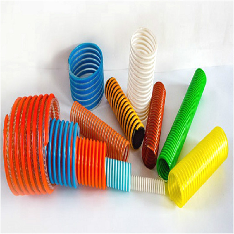 نوعية جيدة الملونة خرطوم شفط المموج \/ خرطوم الشفط البلاستيكية المرنة \/ خرطوم المياه