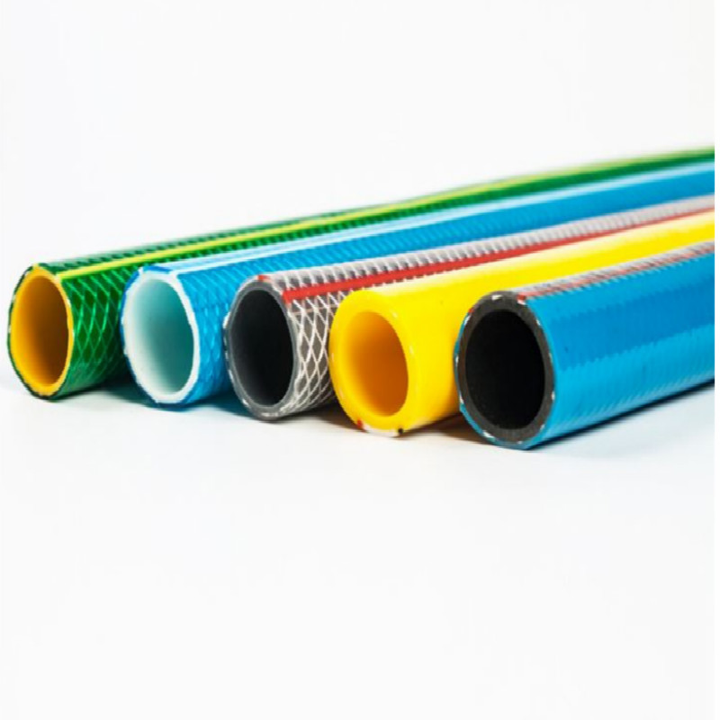 بولي كلوريد الفينيل خرطوم حديقة خرطوم المياه عززت نمط جديد النايلون للبستنة المصنوعة في الصين