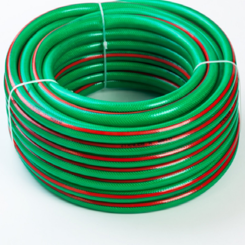 لا رائحة نوعية جيدة ملونة مرنة الألياف مضفر تعزيز البلاستيك pvc خرطوم حديقة