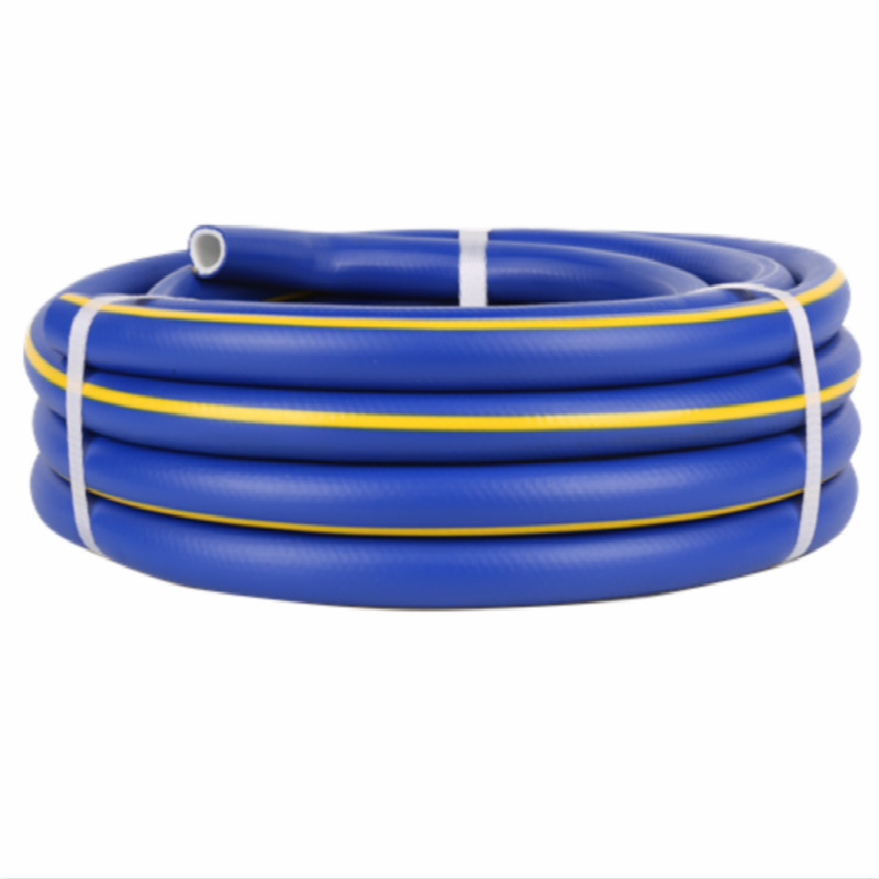 3-طبقة مضفر الملونة مع خط أصفر خرطوم المياه Superflex PVC