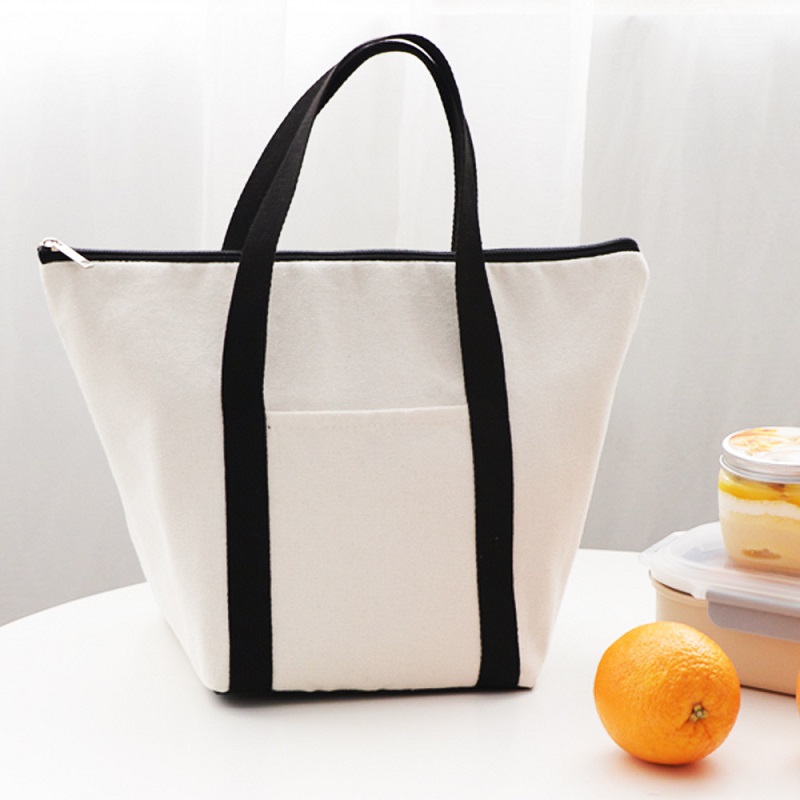 SGC22 رخيصة معزول بقالة تسليم الأغذية الحرارية برودة حقيبة حمل حقيبة اضافية كبيرة قماش القطن حقيبة الحرارية