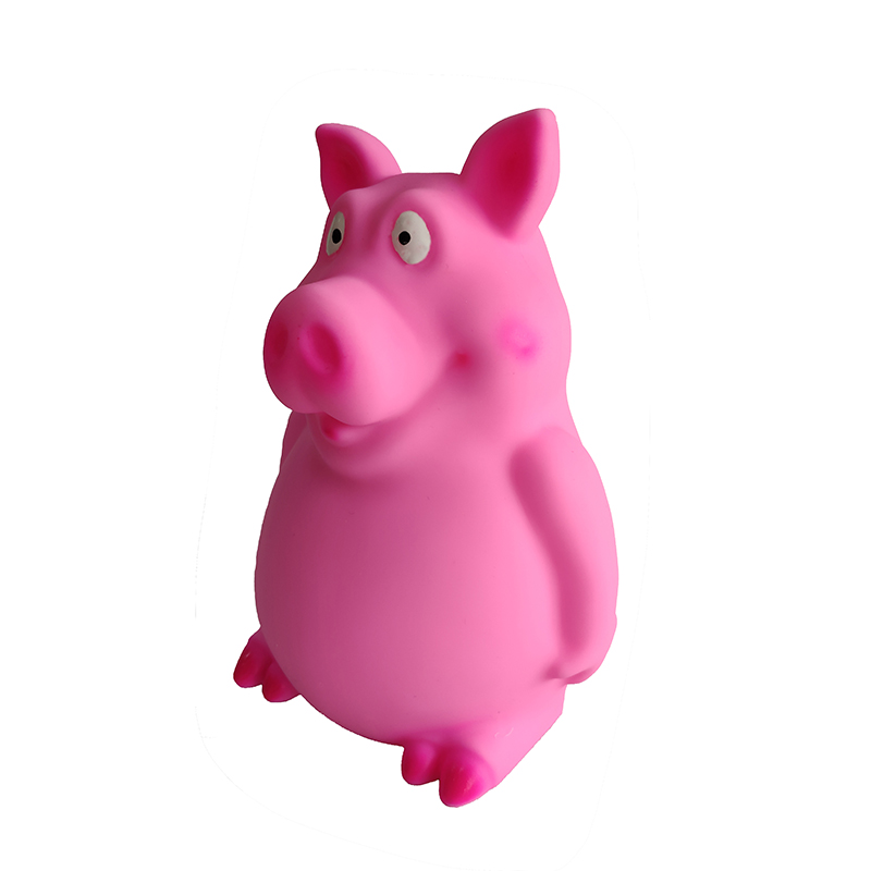 تصميم جديد سيليكون الحيوانات الأليفة لعبة الكلب بطن وعاء مع squeaker للمضغ