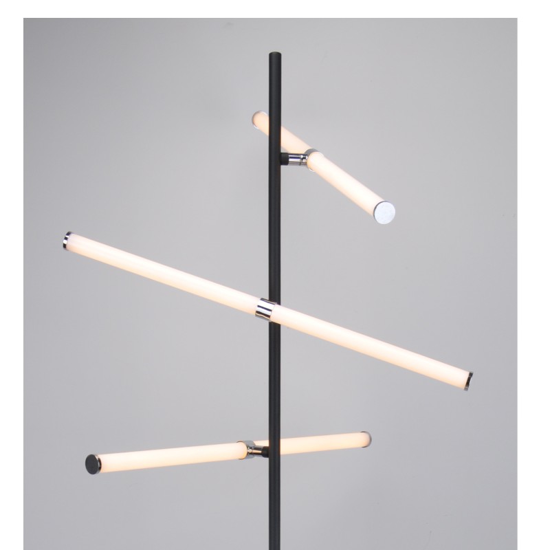 أدى الطابق مصباح ، مع أنبوب الاكريليك للتدوير