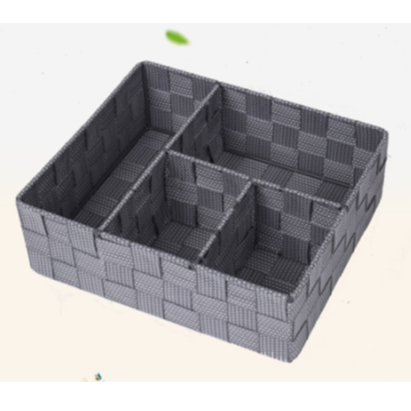 سلال التخزين المصنوعة يدويا من مادة البولي بروبيلين النسيج