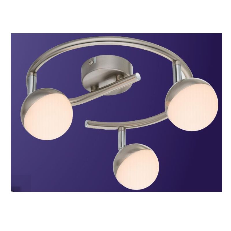 بقعة ضوء LED عالية الجهد -3 ، مع غطاء نصف كروي من البلاستيك