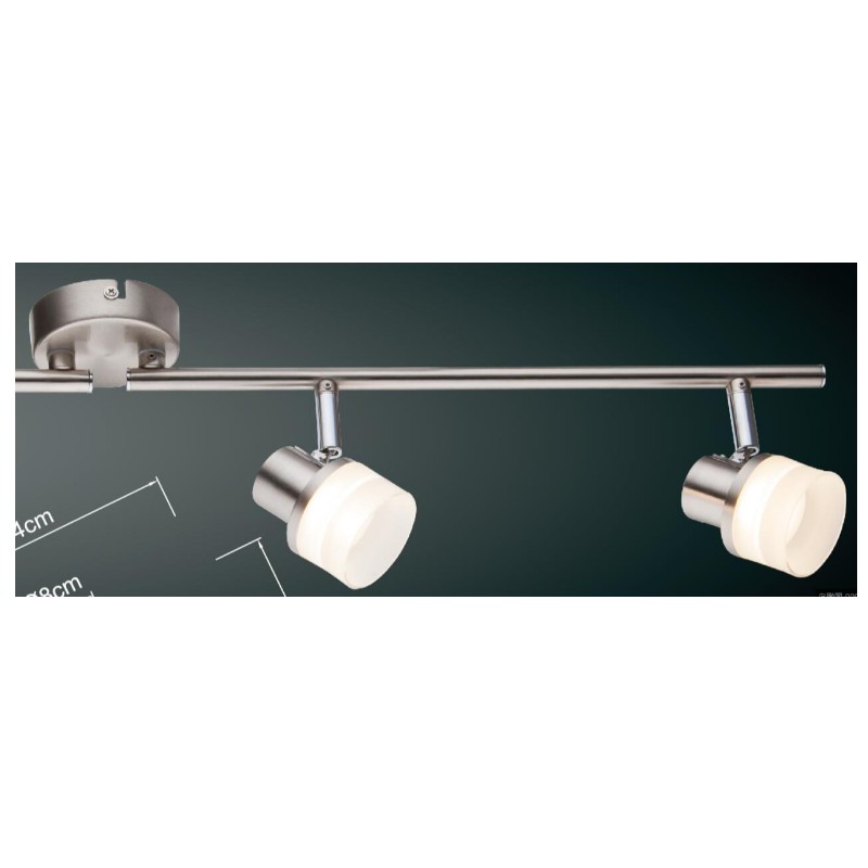 بقعة ضوء LED عالية الجهد -4 ، مع غطاء بلاستيكي للأسطوانة