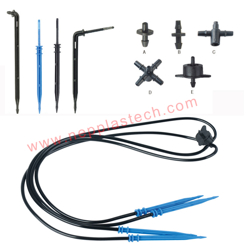 مزرعة الري بالتنقيط نظام الري بالتنقيط ضغط المياه قطرات الري