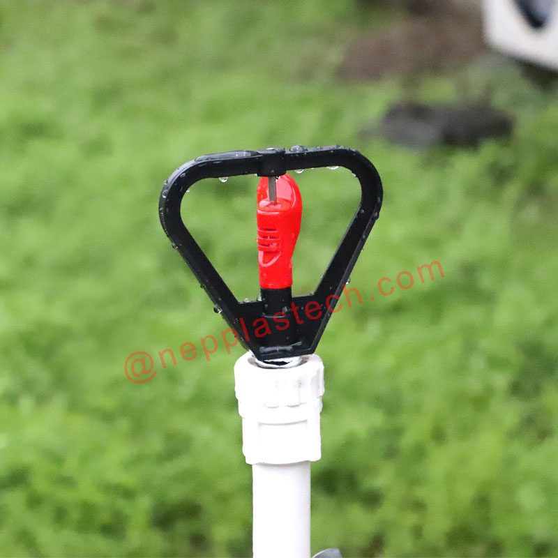 1\/2 بوصة فراشة شكل بستان وحديقة الحديقة التلقائي الري التناوب رأس الرش