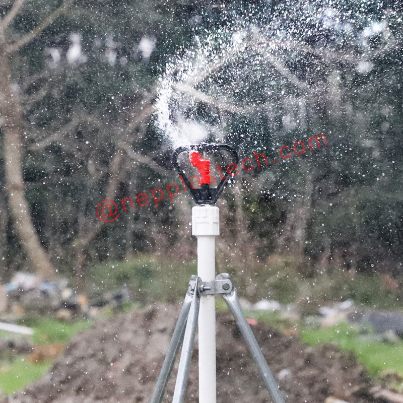 1\/2 بوصة فراشة شكل بستان وحديقة الحديقة التلقائي الري التناوب رأس الرش