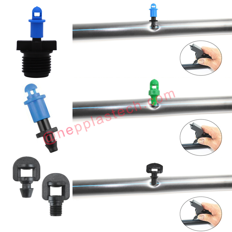 رشاشات صغيرة مضمنة لنظام بساتين أشجار الفاكهة في بساتين الفاكهة