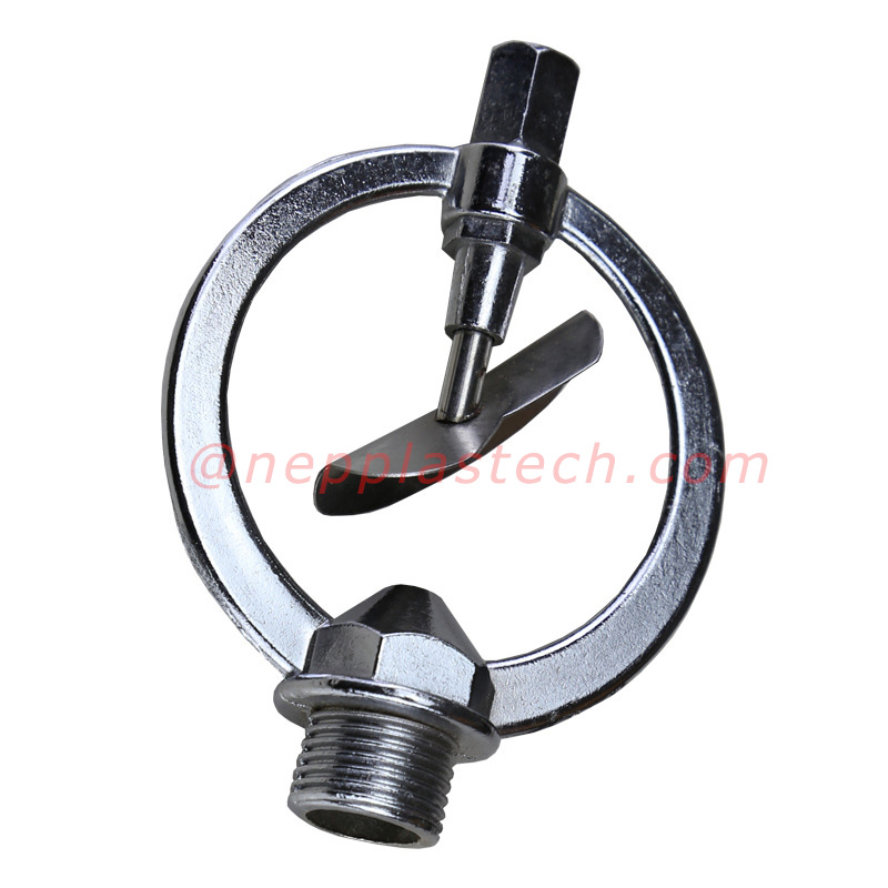 1\/2 بوصة سبائك الزنك فراشة السيارات تدوير رذاذ المطر رش الحديقة والبستنة سقي الرشاشات