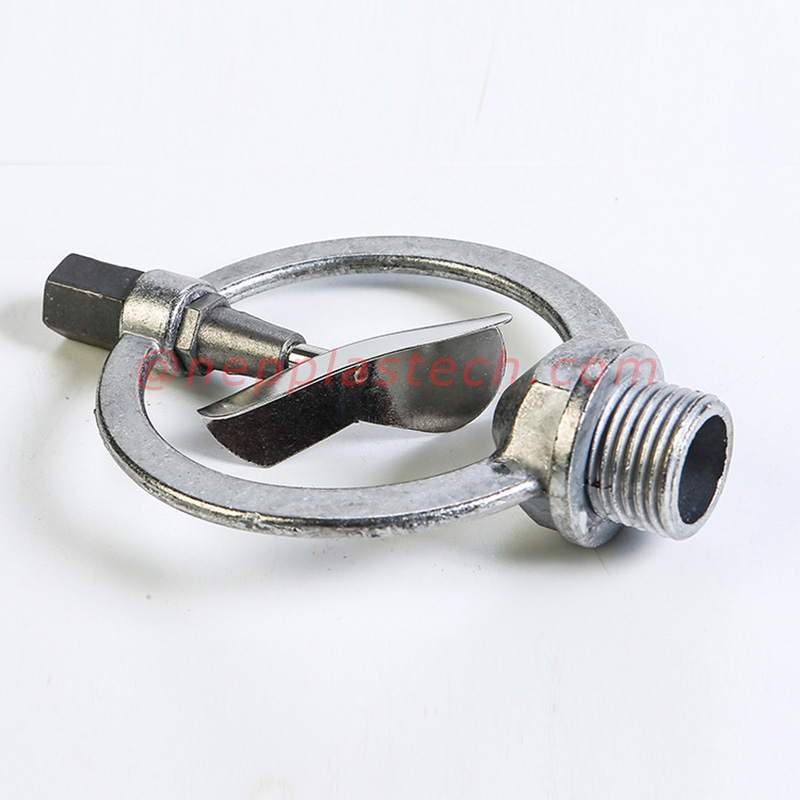 1\/2 بوصة سبائك الزنك فراشة السيارات تدوير رذاذ المطر رش الحديقة والبستنة سقي الرشاشات