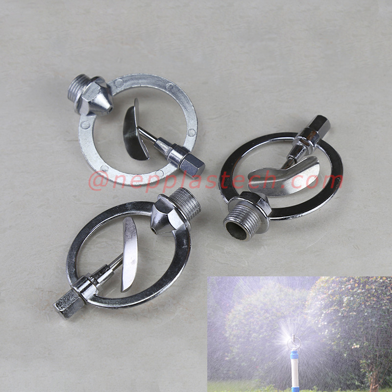 1\/2 بوصة سبائك الزنك فراشة السيارات تدوير رذاذ المطر رش الحديقة والبستنة سقي الرشاشات