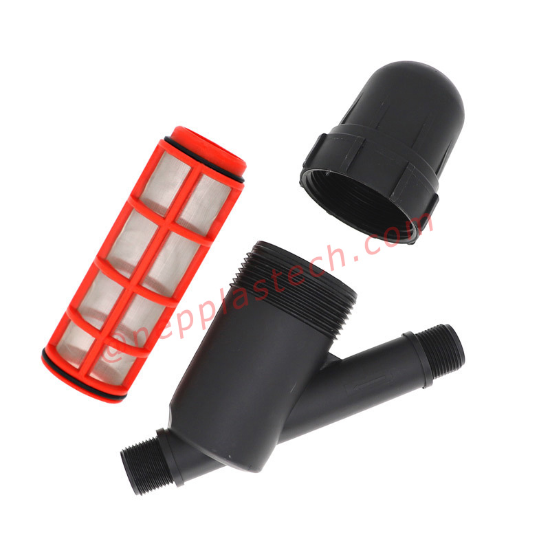 1 بوصة الزراعة بالتنقيط نظام الري بالتنقيط مرشحات القرص حديقة المناظر الطبيعية الري شاشة مرشحات نوع Y