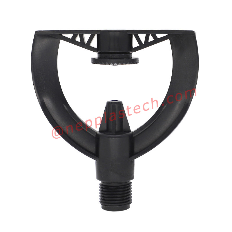 نصف بوصة الري بالرش الانكسار في الحديقة الري السيارات البلاستيك فوهات الرش الفوهات