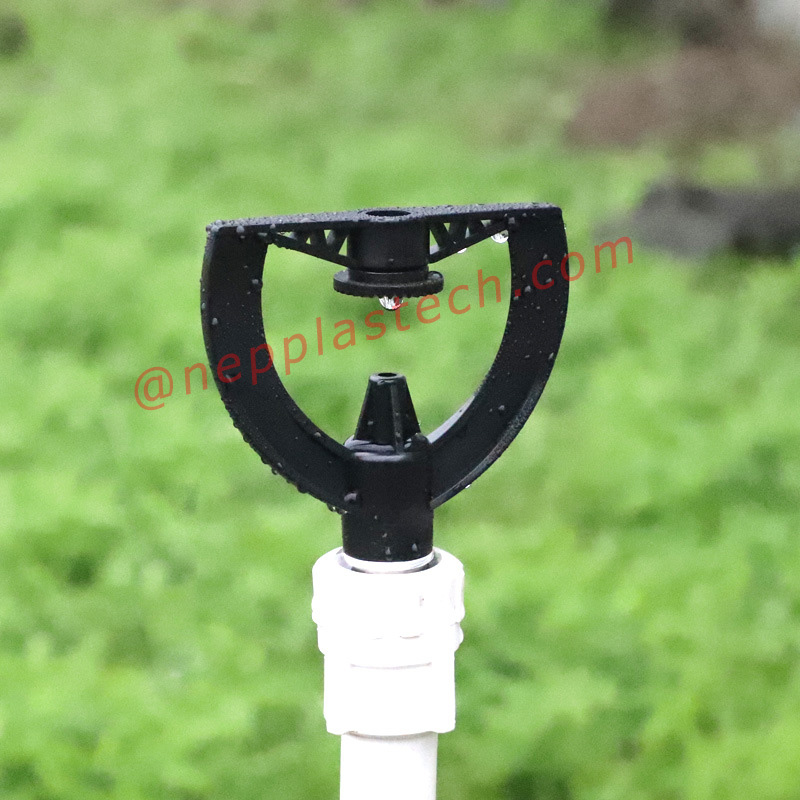 نصف بوصة الري بالرش الانكسار في الحديقة الري السيارات البلاستيك فوهات الرش الفوهات