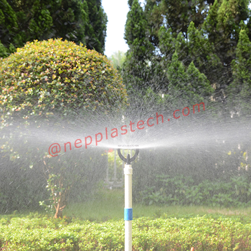 نصف بوصة الري بالرش الانكسار في الحديقة الري السيارات البلاستيك فوهات الرش الفوهات