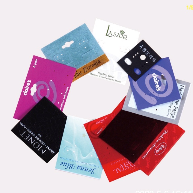 البلاستيك مجوهرات بطاقة