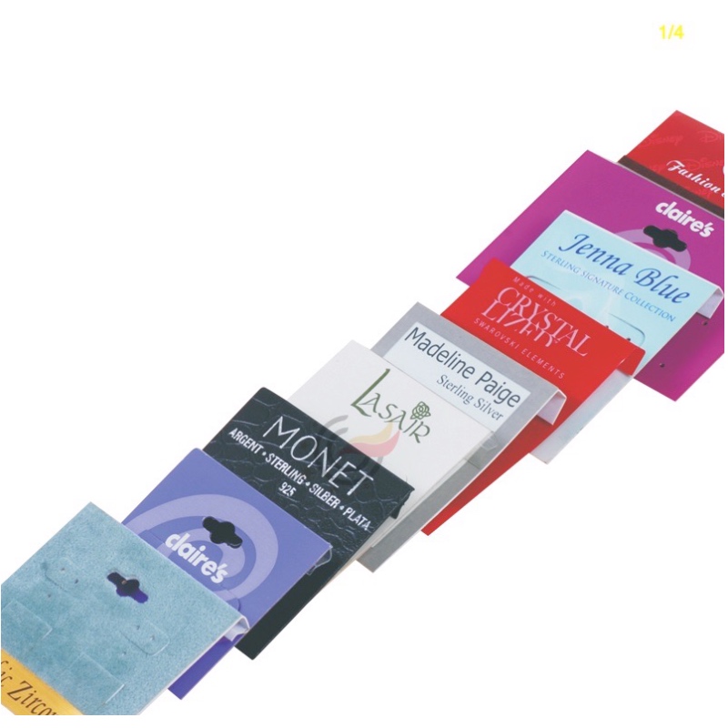 البلاستيك مجوهرات بطاقة