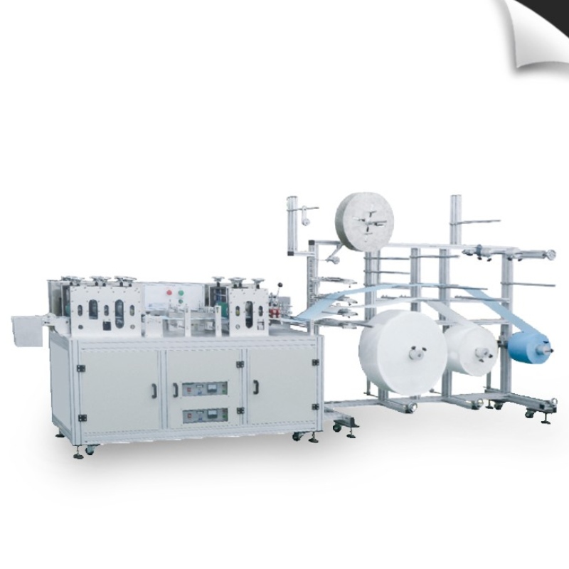 scpmkz-12 كفاءة عالية التلقائي خط إنتاج قناع مستو واحد سحب اثنين