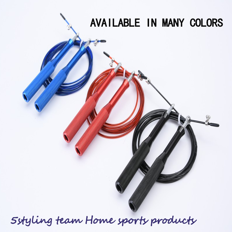 مصنع مباشرة حبل الطفر ممارسة بناء الجسم مع حبل الطفر سبائك الألومنيوم مقبض سلك حبل الطفر