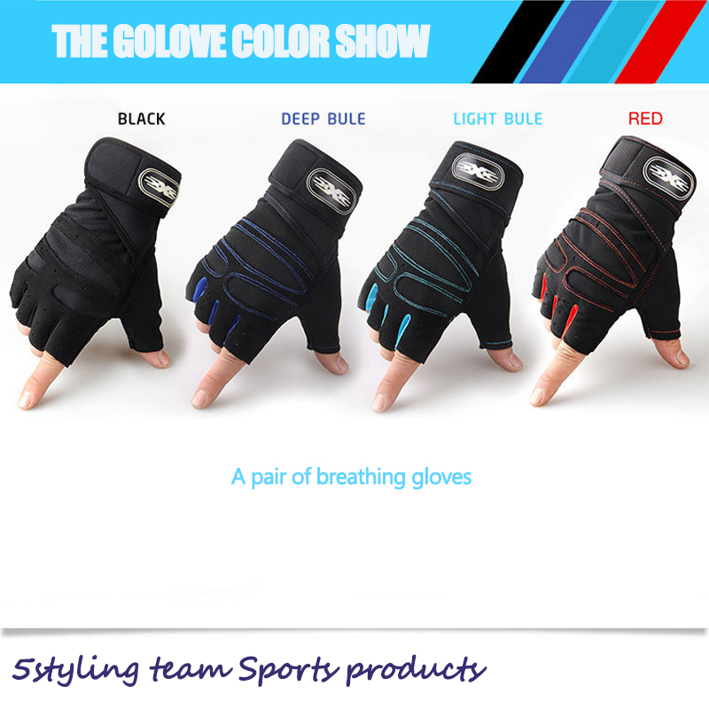 رفع نصف اصبع قفازات الرياضة ومعدات اللياقة البدنية للرجال في الهواء الطلق ركوب الدراجات قفازات التكتيكية بيع سريع التجارة الخارج...