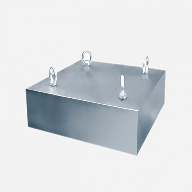 اللوحة المغناطيسية للفصل المغناطيسي فوق الحزام الناقل تفصل بسرعة 14000Gs مغناطيسية قوية