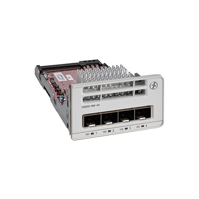 C9200-NM-4X - وحدات المحولات Cisco Catalyst 9000 Switch