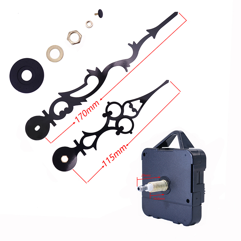 الجملة 15 ملم عزم دوران كبير أنا رمح حركة ساعة الحائط مع عقارب الساعة