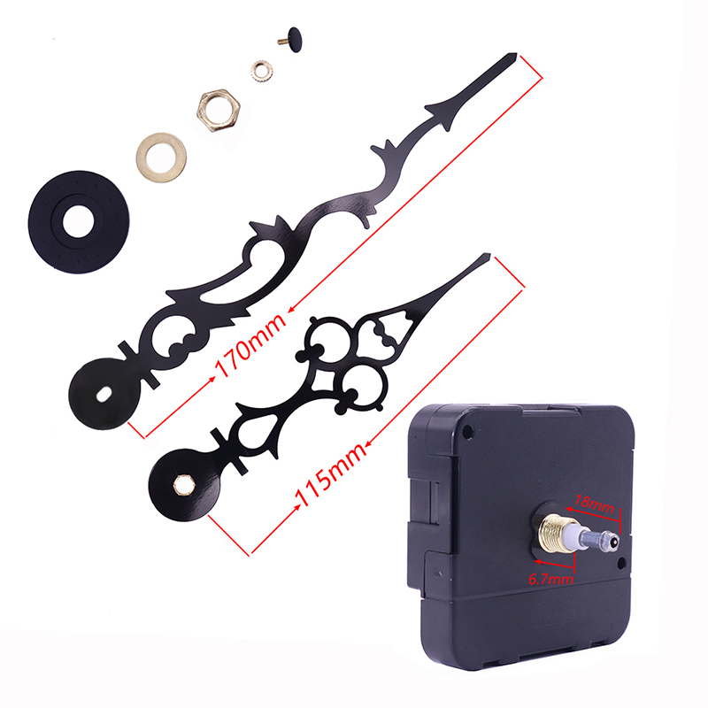 الجملة 15 ملم عزم دوران كبير أنا رمح حركة ساعة الحائط مع عقارب الساعة