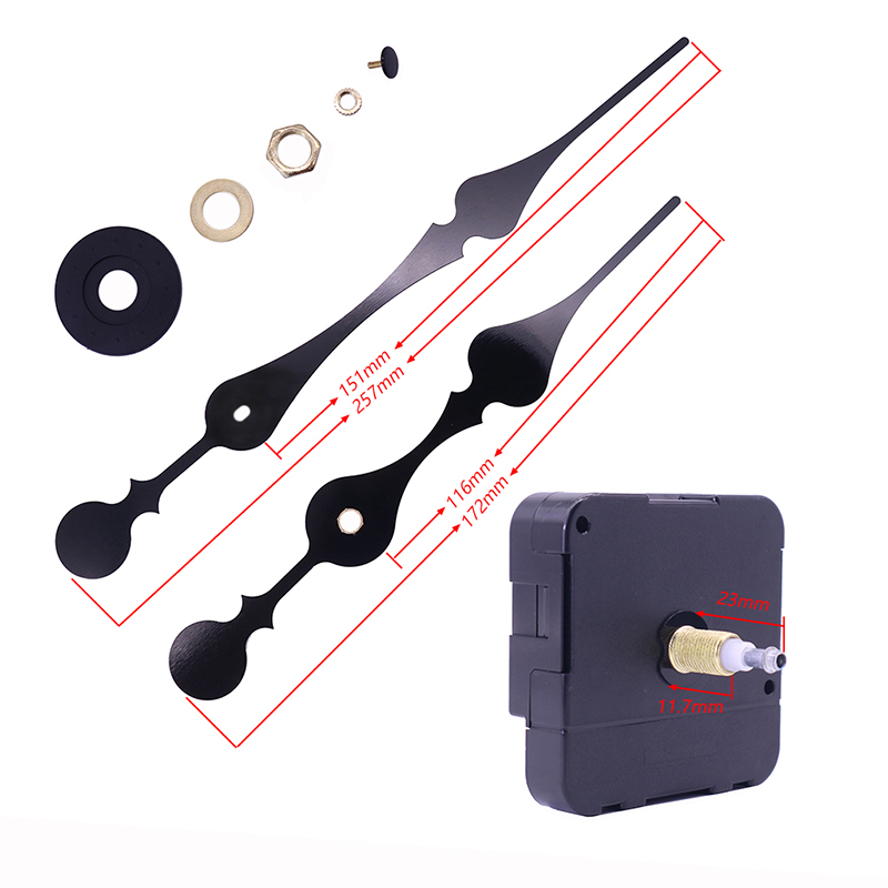 حار بيع 20 مم عزم الدوران الأول رمح حركة الساعة عقارب الساعة واليدين الكبيرة