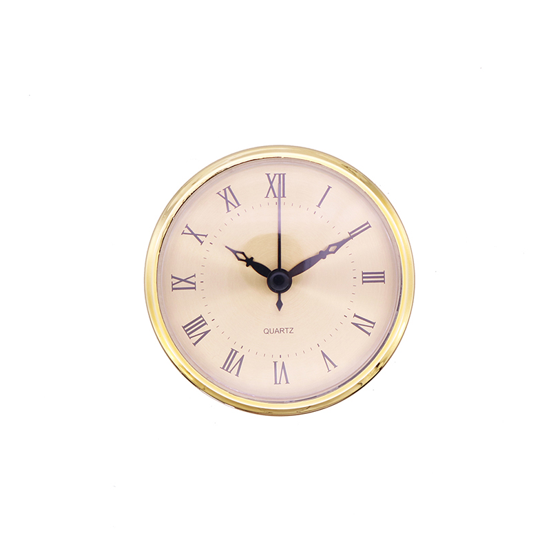 90m ذهبية ذهبية أسفل الروماني إدراج ساعة الحائط