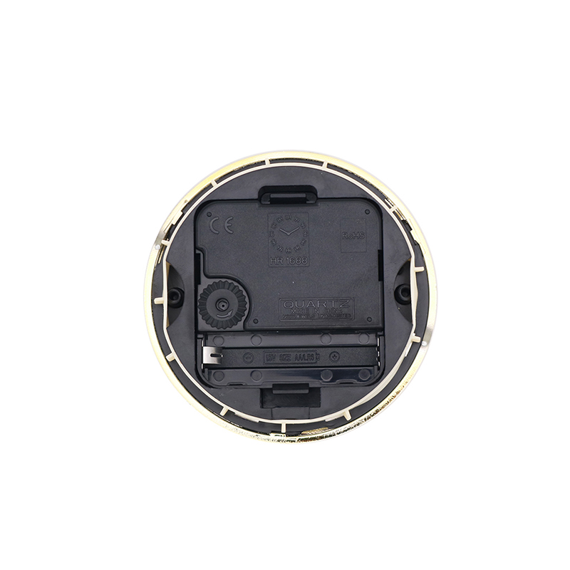 90m ذهبية ذهبية أسفل الروماني إدراج ساعة الحائط