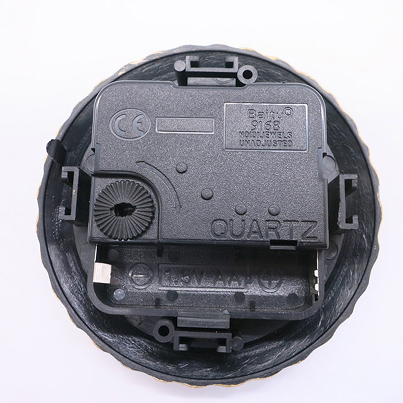 أقطار 95mm العتيقة ساعة الحائط الأسود إدراج