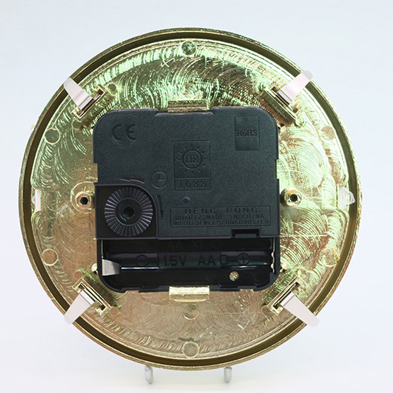 الصين حجم 110mm الروماني الذهب الكلاسيكي ساعة الحائط