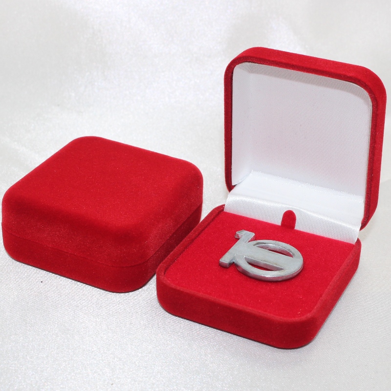 البند f-2s التعميم المخملية شارة وعملة صندوقالأشعة تحت الحمراء اللون الأزرق