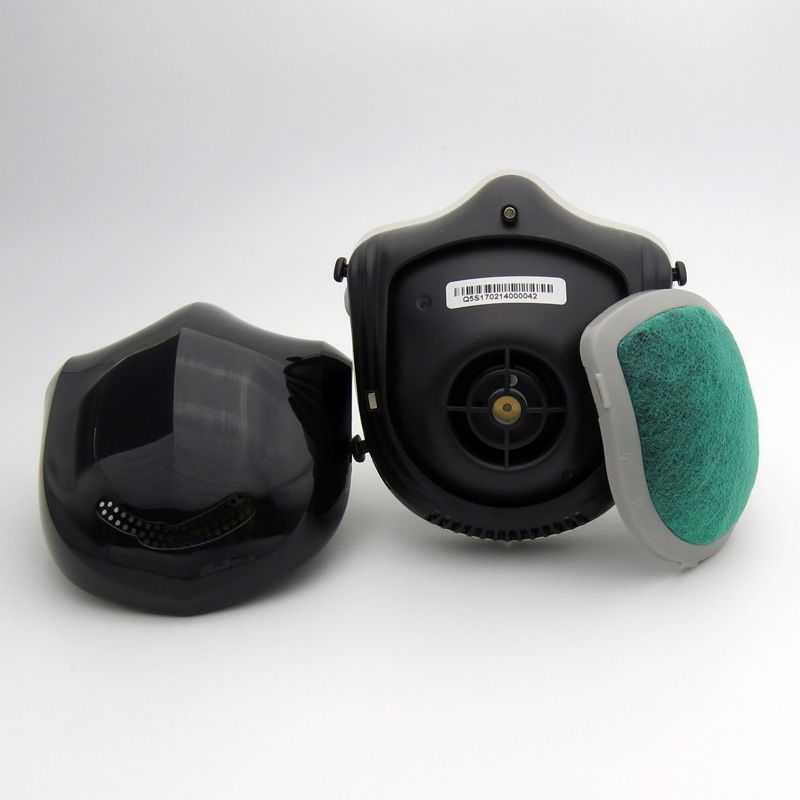 Q5S مكافحة الفيروسات الذكية التهوية الكهربائية سهلة التنفس قناع kn95