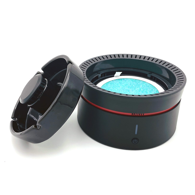 من المألوفالذكاء الإلكتروني وتنقية الهواء منفضة سجائر سطح المكتب الإبداعية T2