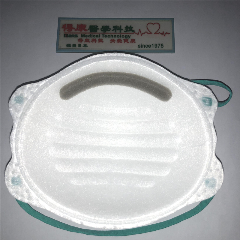 يمكن التخلص منها كأس N95 نصف قناع الوجه محبوكة للاستخدام الذاتي