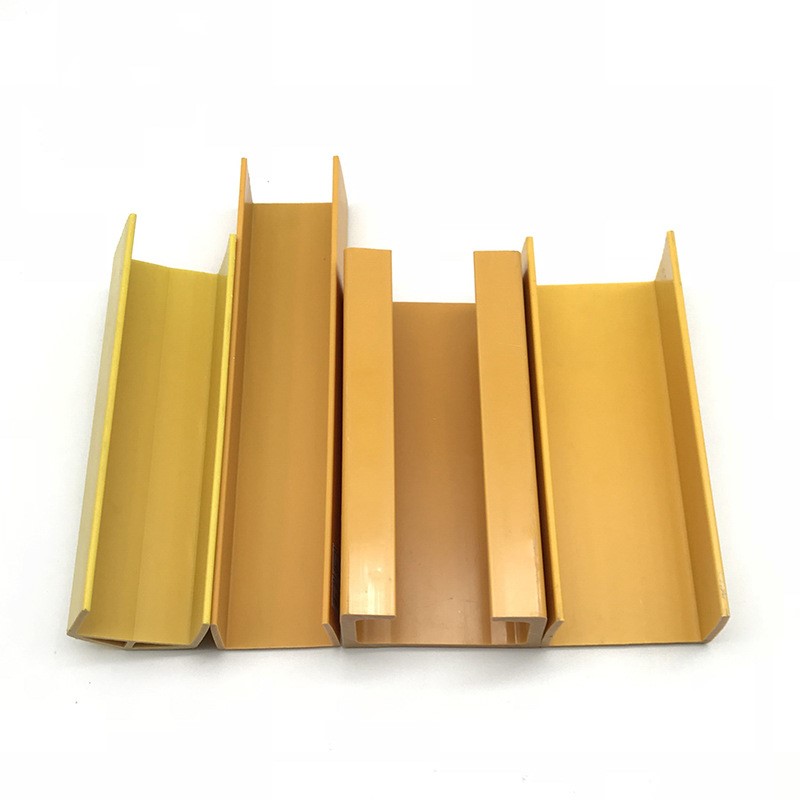 تخصيص متعدد الأشكال U المختلفة قناة ABS UPVC PP PE PVC ملامح بثق البلاستيك لتزيين حماية الجهاز