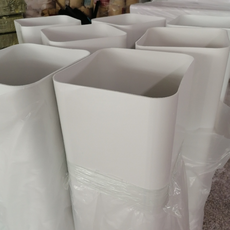 أنبوب PVC أنبوب بلاستيكي مربع أنبوب مخصص لغطاء الأجهزة المنزلية الصغيرة ذات الشكل المتوسط