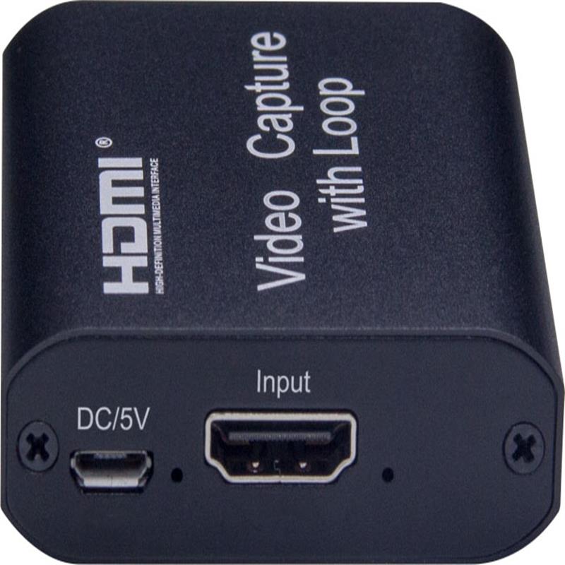 V1.4 HDMI التقاط الفيديو مع حلقة HDMI