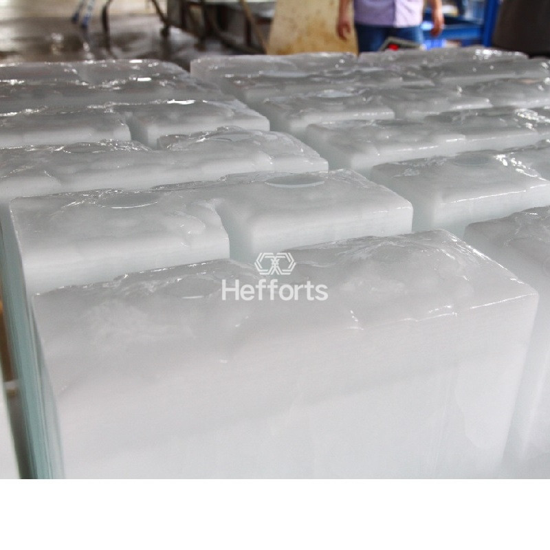 التنظيف المنتظم آلة صنع مكعبات الثلج المتينة بقوة 20 طن مع معيار CE