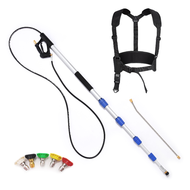 عصا تمديد غسالة الضغط 18 قدم 4000 رطل \/ بوصة مربعة