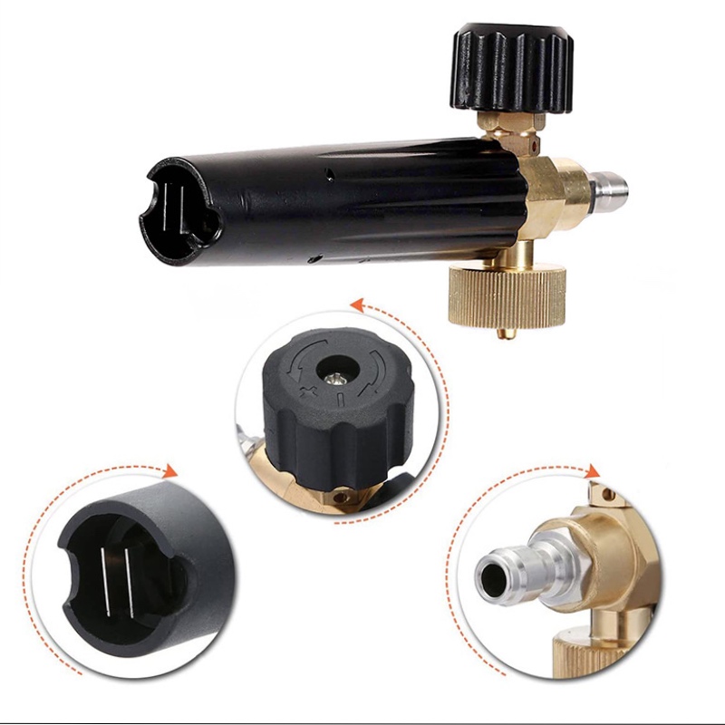 مدفع رغوة الثلج لغسيل السيارات بالضغط