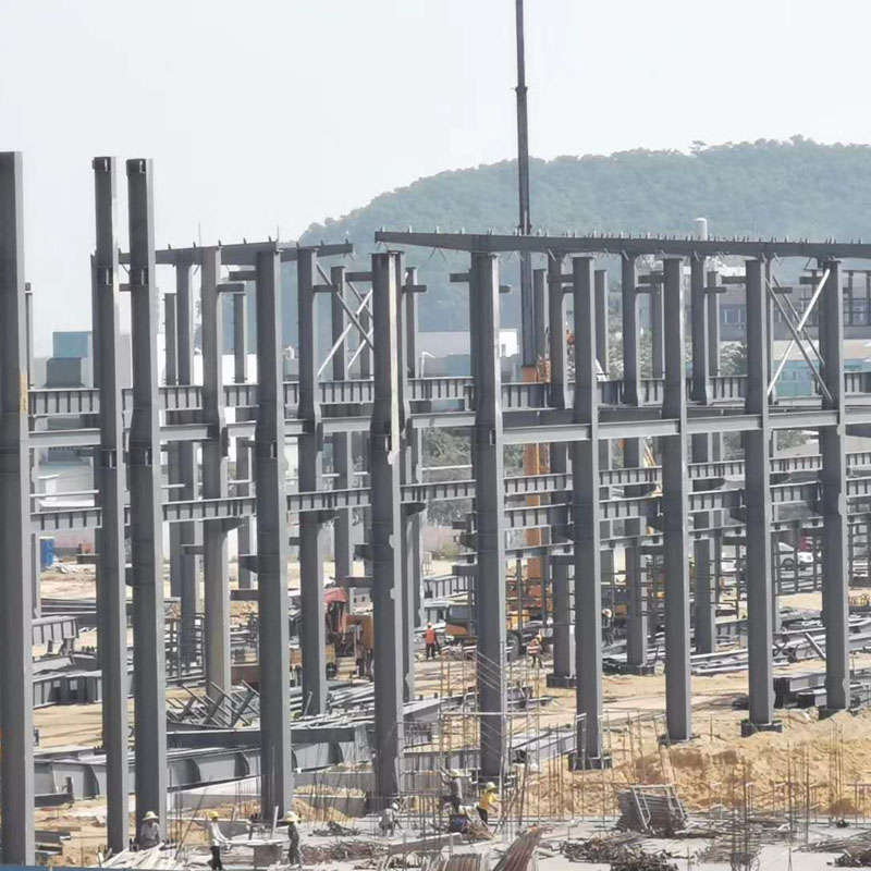 إطار من الصلب مبنى المكاتب التجارية ، الجمالون الصلب خطط البناء الجاهزة