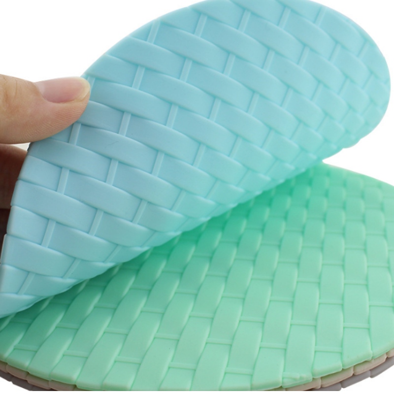 حصيرة وعاء منسوجة دائرية