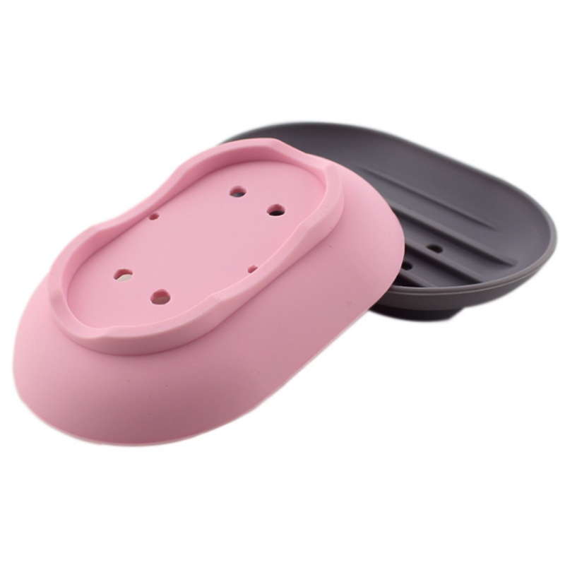 صحن صابون بيضاوي