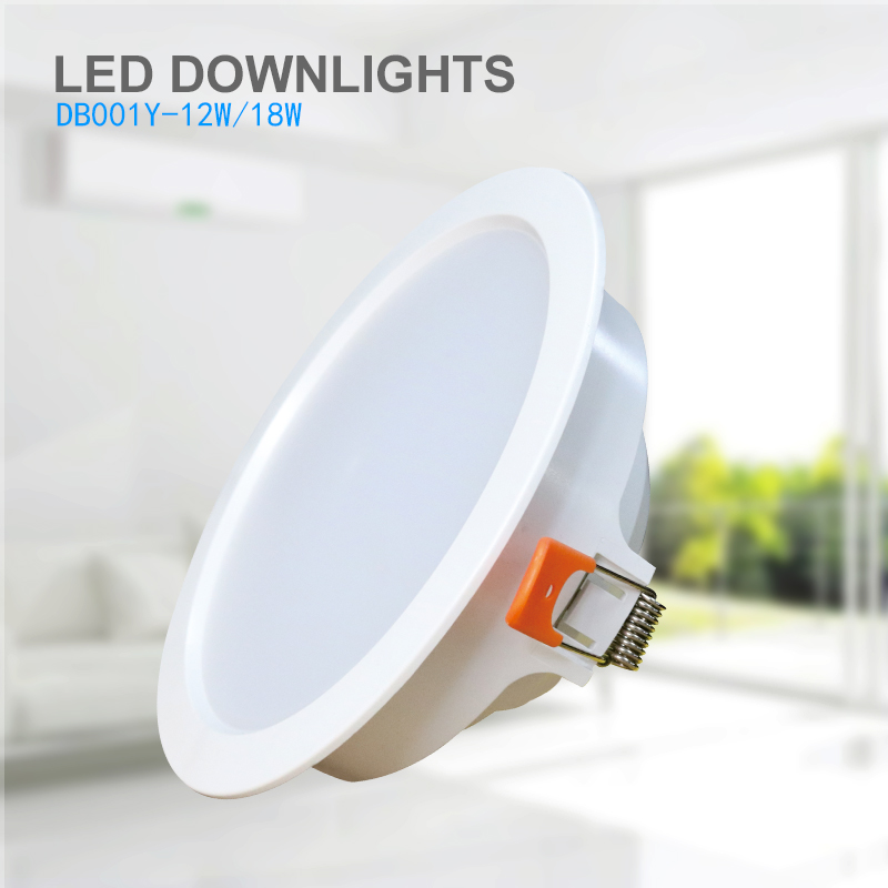 مصباح تنزيل LED DB001Y-12W \/ 18W